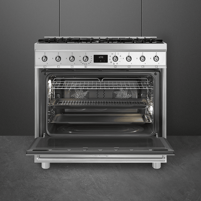 Изображение Встраиваемая кофемашина Smeg C9GMX2 1