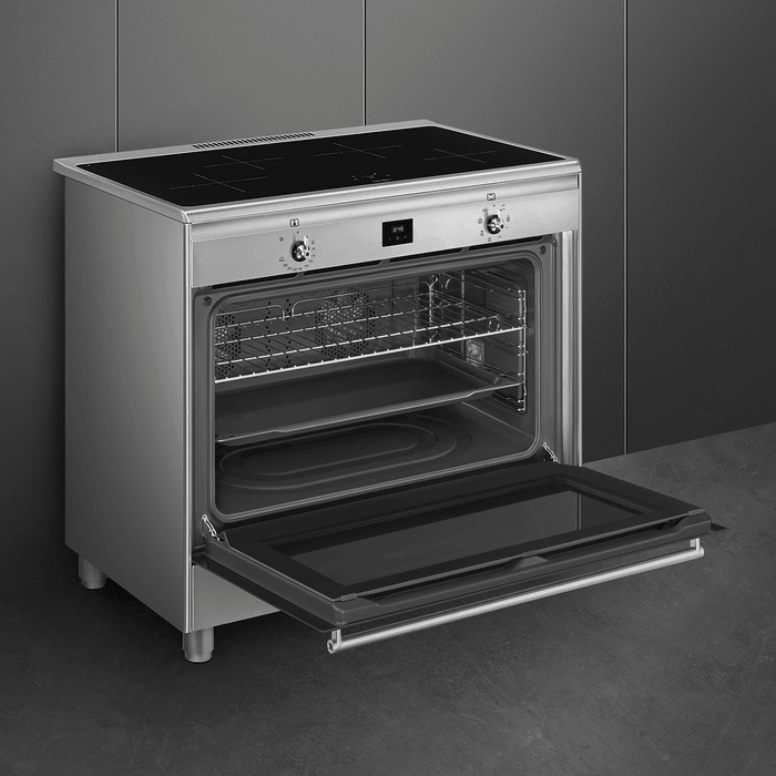 Изображение Встраиваемая кофемашина Smeg CG90CIXT 2