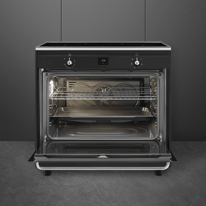 Изображение Встраиваемая кофемашина Smeg CG90IANT9 1
