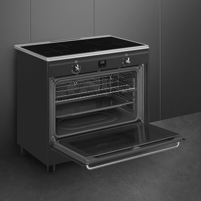 Изображение Встраиваемая кофемашина Smeg CG90IANT9 3