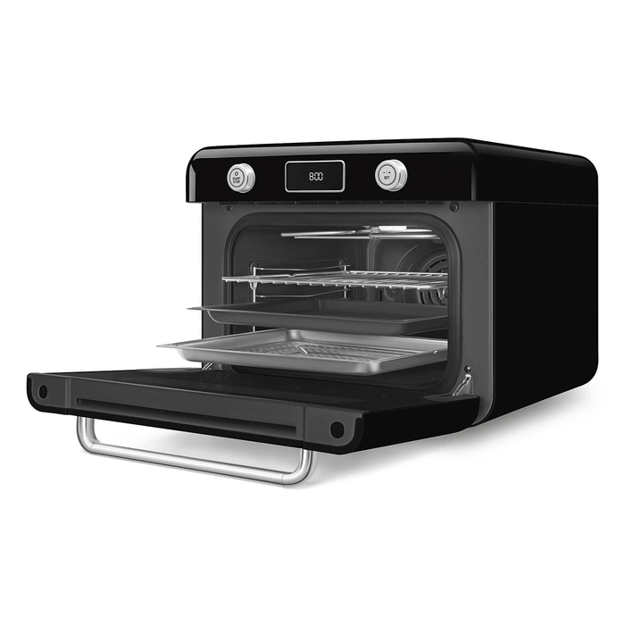 Изображение Мини печь с паром Smeg COF01BLEU 5