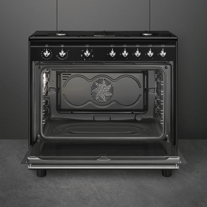 Изображение Встраиваемая кофемашина Smeg CX91GMBL 2