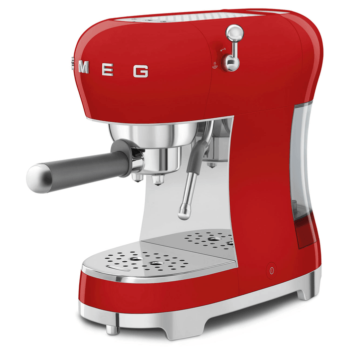 Изображение Рожковая эспрессо кофемашина Smeg ECF02RDEU 3