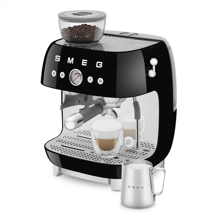 Изображение Рожковая эспрессо кофемашина Smeg EGF03BLEU 2