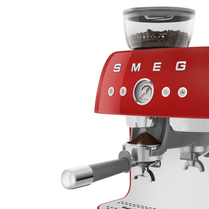 Изображение Рожковая эспрессо кофемашина Smeg EGF03RDEU 5