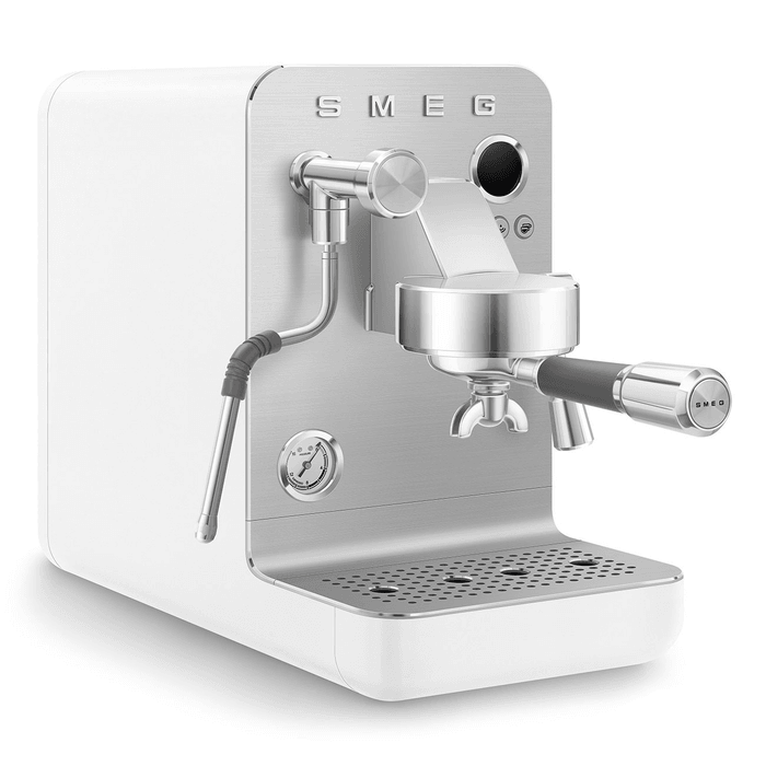 Изображение Рожковая эспрессо кофемашина Smeg EMC02WHMEU 3