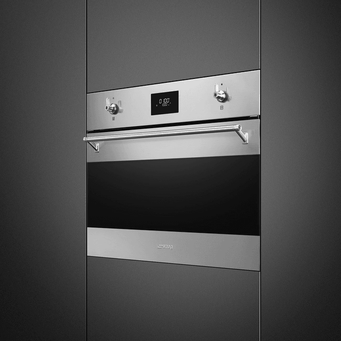 Изображение Микроволновая печь Smeg SO4301M0X 1