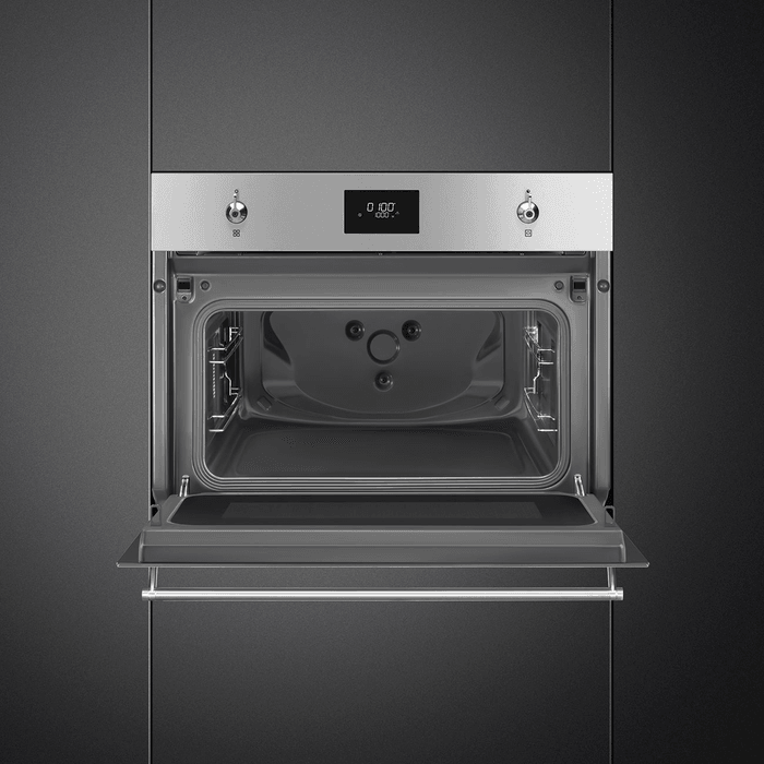Изображение Микроволновая печь Smeg SO4301M0X 3