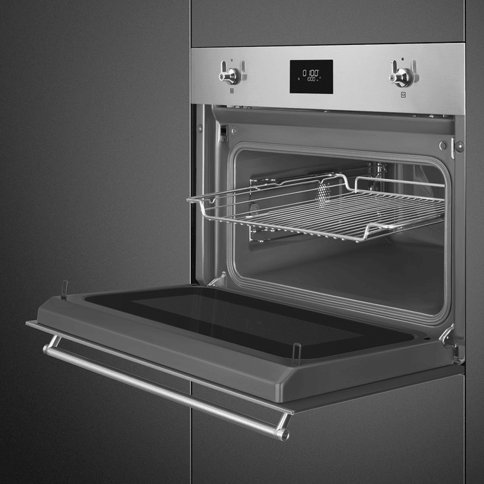 Изображение Микроволновая печь Smeg SO4301M0X 4