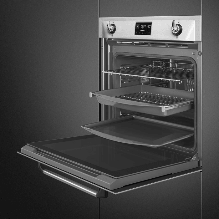 Изображение Духовой шкаф Smeg SOP6902S2PX 3