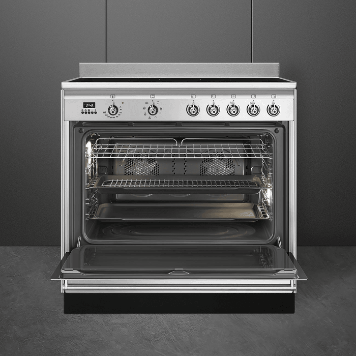 Изображение Встраиваемая кофемашина Smeg SUK91CMX9 3